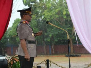 Kapolda Papua Pimpin Upacara Penutupan Pendidikan Pembentukan Bintara Polri Gelombang II (Dua) Tahun Anggaran 2024