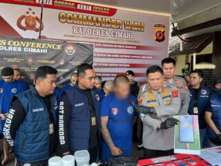 Polisi Berhasil Tangkap Anggota Grib Jaya yang Edarkan Narkotika Jenis Sabu di Bandung Barat