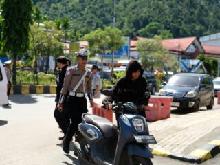 Hari Kedua Operasi Patuh Cartenz 2025, Polda Papua Tindak 42 Pelanggar Lalu Lintas