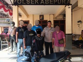 ‎Kurang dari 1x24 Jam, Tim Resmob Polsek Abepura Berhasil Ungkap Kasus Curanmor