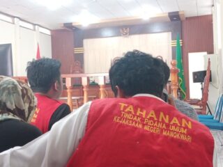 Penertiban Penambangan Emas Ilegal Di Papua Barat Tidak Pernah Berhenti 49 Tersangka Diamankan, Puluhan Jalani Sidang