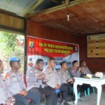 Direktur Binmas Polda Papua Barat laksanakan tatap muka dan memberikan arahan kepada Bhabinkamtibmas