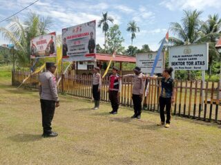 Polsek Tor Atas Laksanakan Patroli Dialogis dan Sambang Peserta Hari Doa Sedunia (HDS) di Kampung Seser