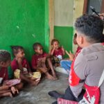 Satgas Si Ipar Polres Yahukimo Kembali Melakukan Kelas Ceria