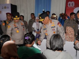 Wakapolri Tinjau Pembangunan SMA Kemala Taruna Bhayangkara dan Gelar Bakti Sosial Serta Bakti Kesehatan di Bogor