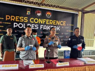 Polres Fakfak Bongkar Kasus Penyalahgunaan Narkotika Jenis Ganja, Sita 32,4 Gram Barang Bukti