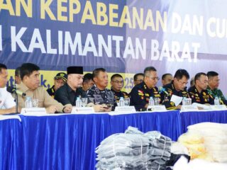 Kodaeral XII Tegaskan Komitmen Sinergi dalam Upaya Penindakan Barang Ilegal di Wilayah Maritim