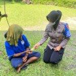 Sub Satgas Keladi Sagu Gelar Pemeriksaan Kesehatan Gratis di Kampung Toladan Sentani
