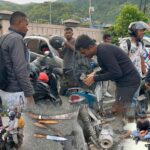 Hari Ke-9 Operasi Sikat Cartenz II 2025, Polda Papua Amankan 26 Motor Tanpa Surat dan 3 Pelaku Pembawa Ganja