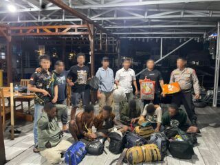 Ditpolairud Polda Papua Gagalkan Penyelundupan Ganja dari PNG