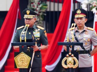 Panglima TNI dan Kapolri Lantik 1.621 Prabhatar di Akmil Magelang