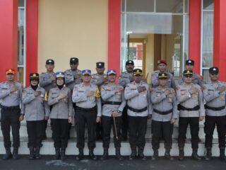 SPN Polda Papua Gelar Upacara Pembukaan Latihan Kerja Siswa Diktukba 2025