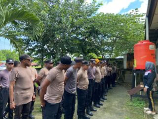 Hari Kelima Program Pemulihan Profesi PNPP Polda Papua, Personel Dibekali Pembinaan Mental, Jasmani, dan Tanggung Jawab Etika