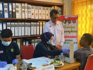 Sinergi Polri dan Ditjenpas Papua Gelar Layanan Kesehatan Kolaboratif