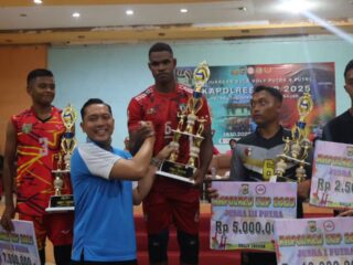 Kejuaraan Bola Voli Antar Klub, Kapolres Cup 2025 Final, Tim Rajawali Putra dan Putri Sebagai Juara 1