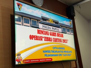 Polda Papua Gelar Latpraops Zebra Cartenz 2025, Fokus Tekan Kecelakaan dan Tingkatkan Disiplin Berlalu Lintas