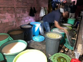 Sat Narkoba Polres Merauke Gagalkan Produksi Minuman Lokal Jenis Sopi Terbesar di Kabupaten Merauke