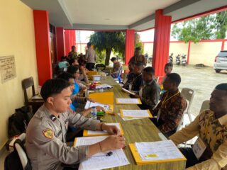Hari Ketiga Pemeriksaan Administrasi Bintara Brimob T.A. 2025 Berjalan Lancar, Biro SDM Tegaskan Seleksi Bersih dan Transparan