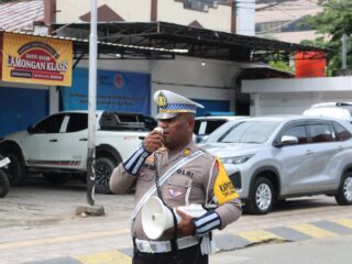 Hari Ke-11 Operasi Zebra Cartenz 2025, Polda Papua Lakukan Penegakan Disiplin Berlalu Lintas