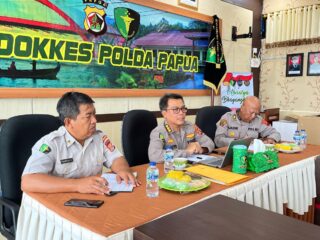 Biddokkes Polda Papua Perkuat Koordinasi untuk Pemulihan Kesehatan Personel