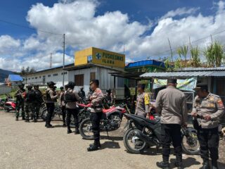 Apel dan Patroli Gabungan TNI–Polri Digelar di Puncak untuk Antisipasi Kamtibmas Jelang 1 Desember dan Menyambut Natal