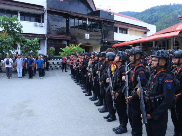 Polda Papua Gelar Apel Kesiapsiagaan Menghadapi Kalender Kamtibmas Lokal Papua