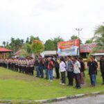 Antisipasi Gangguan Kamtibmas, Polres Waropen Gelar Apel Siaga Dan Patroli Cipta Kondisi