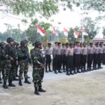 Polres Keerom Laksanakan Apel Kesiapsiagaan Jelang Kalender Kamtibmas