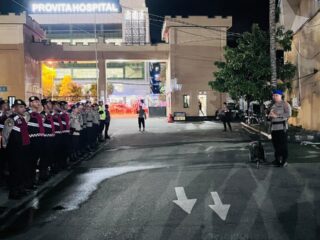 Patroli Hari Ke-13 Operasi Lilin Cartenz-2025, Polda Papua Pastikan Situasi Malam Tahun Baru Tetap Kondusif