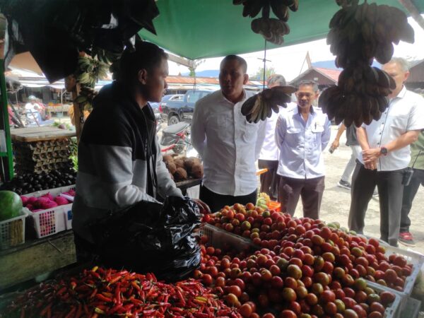 Satgas Saber Polda Papua Sidak Harga Pangan di Jayawijaya Jelang Imlek dan Ramadan