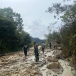 Akses Jalan Terputus Akibat Longsor, TNI-Polri Gerak Cepat Lakukan Penanganan di Wamena–Kelila