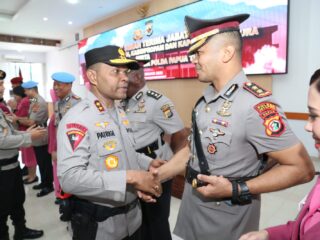Sertijab Pejabat Strategis Polda Papua, Momentum Tingkatkan Soliditas dan Kinerja Institusi