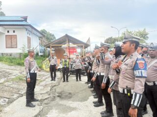 Cegah Aksi Balap Liar Usai Shalat Subuh, Sat Lantas Polresta Rutin Laksanakan Patroli