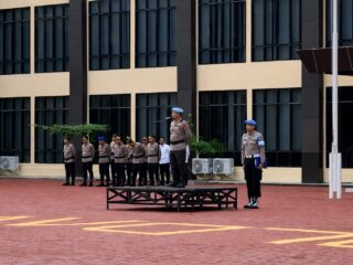 Apel Pagi Gabungan, Kabid Propam Polda Papua Tegaskan Disiplin dan Tanggung Jawab Personel