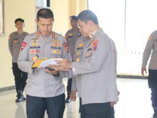 Wujudkan Satker Profesional, Wakapolda Papua Lakukan Pengecekan Menyeluruh