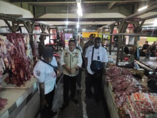 Dirreskrimsus Polda Papua Pimpin Sidak Harga Pangan di Merauke Jelang Ramadan dan Idulfitri
