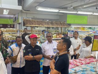TPID Kota Jayapura Lakukan Sidak Bahan Pokok Jelang Ramadan dan Idulfitri 2026