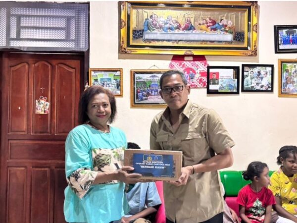 Pendekatan Humanis Satgas Damai Cartenz, Hadirkan Bantuan untuk Warga Mimika