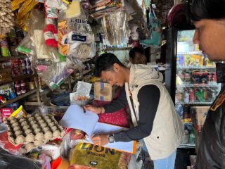 Sat Reskrim Polres Tolikara Pantau Harga dan Stok Sembako, Pastikan Stabil Jelang Idul Fitri 1447 H