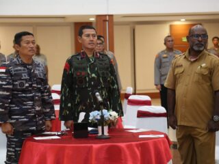 Perkuat Koordinasi Nasional, Polda Papua Siap Sukseskan Operasi Ketupat 2026 Secara Humanis dan Terpadu