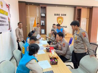 Polda Papua Gelar Verifikasi Administrasi Seleksi S-2 STIK Reguler dan RPL T.A. 2026