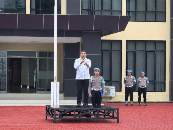 Pimpin Apel Gabungan di Mapolda Baru Koya Koso, Dir Reskrimum Tekankan Kesiapan Personel Menjelang Operasi Ketupat 2026