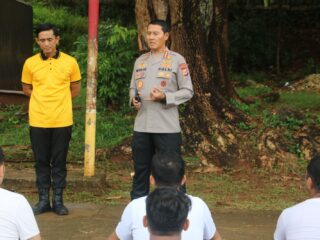 Seleksi Pendidikan S-2 STIK, Polda Papua Gelar Tes Kesamaptaan Jasmani di SPN Jayapura