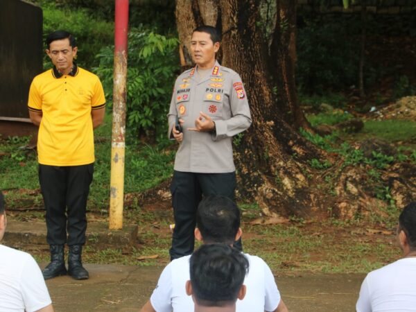 Seleksi Pendidikan S-2 STIK, Polda Papua Gelar Tes Kesamaptaan Jasmani di SPN Jayapura