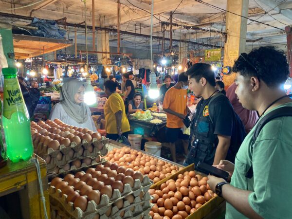 Satgas Saber Pantau Harga Bahan Pangan di Pasar Hamadi dan Saga Entrop