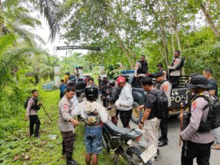 Ciptakan Situasi Aman dan Kondusif, Polres Keerom lakukan Patroli Skala Besar