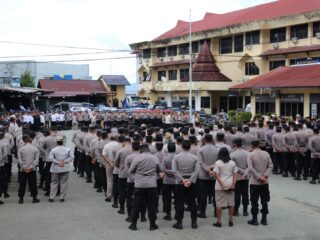 Apel Perdana Pasca Lebaran, Wakapolda Papua Tekankan Kesiapsiagaan Hadapi Dinamika Keamanan