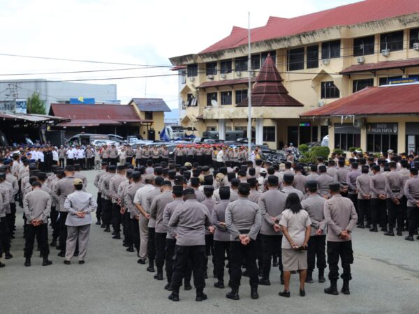 Apel Perdana Pasca Lebaran, Wakapolda Papua Tekankan Kesiapsiagaan Hadapi Dinamika Keamanan