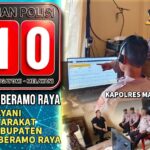 Kapolres Mamberamo Raya Menyatakan Layanan Polisi 110 Polres Mamberamo Raya Sudah Berjalan