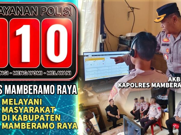 Kapolres Mamberamo Raya Menyatakan Layanan Polisi 110 Polres Mamberamo Raya Sudah Berjalan